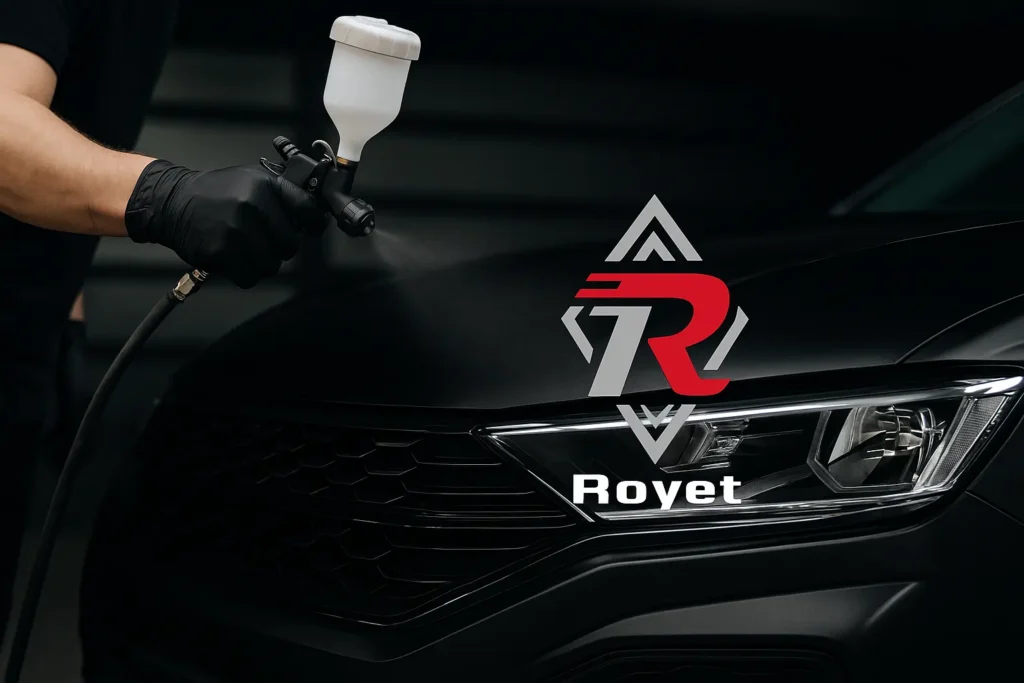الفرق بين الرش المطاطي وطلاء السيارة | رويت للعناية بالسيارة