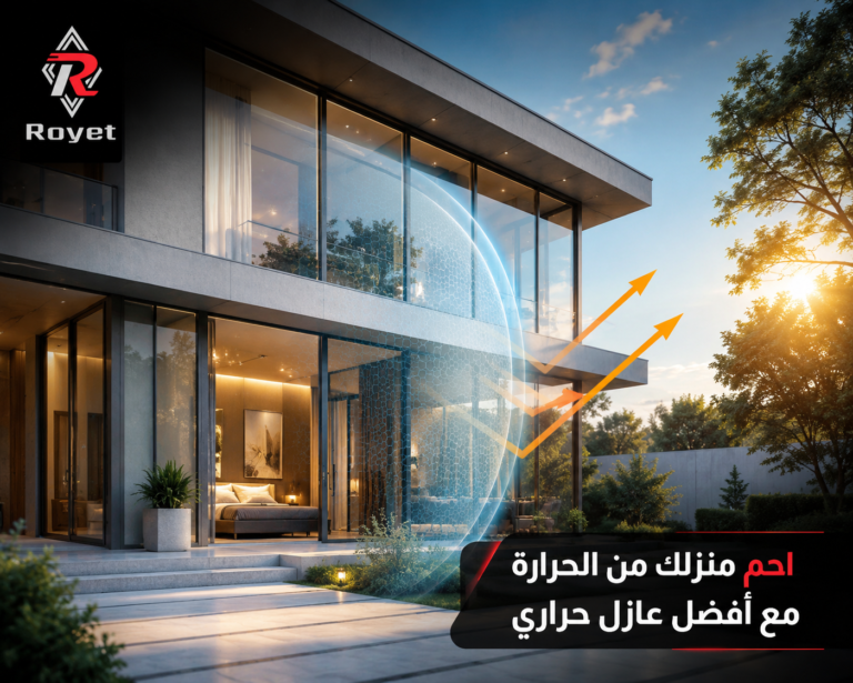 احمِ منزلك من الحرارة مع أفضل عازل حراري للمنازل أمريكي من رويت®